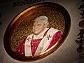 Benedikt der XVI. in der Kirche Sankt Paul vor den Mauern