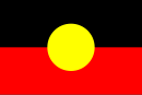 Flagge der Aborigines