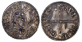 Penning-Münze des Hardiknut, Lund um 1040