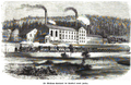 Eine der ersten Großbäckereien um 1858 in Cainsdorf