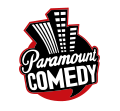 Letztes Logo von Paramount Comedy España; Logo des eingestellten Ablegers Paramount Comedy Россия