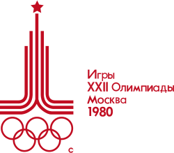 Logo der Olympischen Spiele 1980