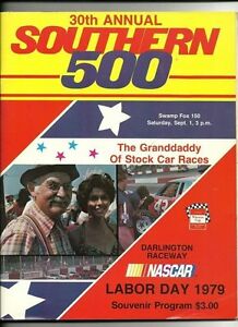 1979 Southern 500 program cover