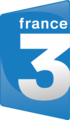 Logo of France 3 from 7 April 2008 till 29 January 2018