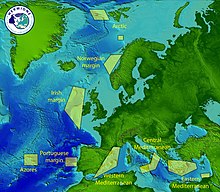 map of HERMIONE scientific study areas