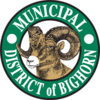 Official seal of Municipal District of Bighorn No. 8