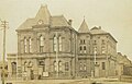 The first Town Hall c. 1890 prior to southern addition.