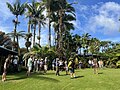 Touring a private garden, Hawaii. IPS Biennial 2022