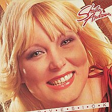 Sheila Andrews on the cover of her album Lovesick