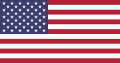 The flag of the United States has 50 white five-pointed stars on a blue canton (a.k.a. union), standing for the country's 50 constituent states (This flag's canton is also used as United States Naval Jack/Jack of the United States).