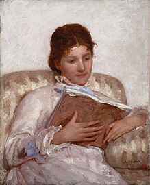The Reader (1877) by Mary Cassatt