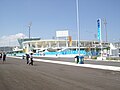 Exterior view of Panthessaliko Stadium