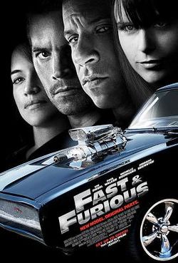 Fast & Furiousin elokuvajuliste.