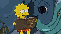 Lisa lukee runoja Bluellalle