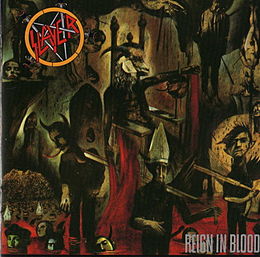 Studioalbumin Reign in Blood kansikuva