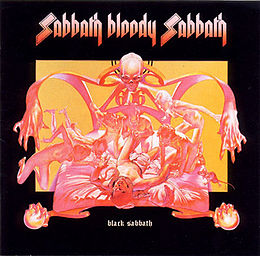 Studioalbumin Sabbath Bloody Sabbath kansikuva