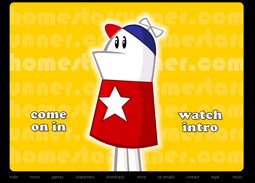 Homestarrunner.comin etusivu