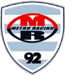 Logo du Métro Racing 92 de 2001 à 2005.