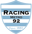Logo du Racing Métro 92 abandonné en 2010.