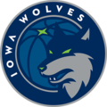 Logo des Wolves de l'Iowa (2017-présent)