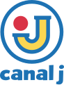 Ancien logo de Canal J du 8 décembre 1990 au 4 octobre 1996.