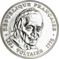 5 francs Voltaire (1994)