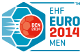Logo de l'Euro 2014 au Danemark.