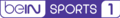 Logo actuel de beIN Sports 1 depuis le 1er janvier 2016.