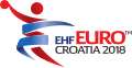 Logo de l'Euro 2018 en Croatie