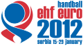 Logo de l'Euro 2012 en Serbie.