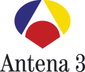 Logo d'Antena 3 de 1992 à 2004.