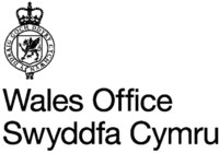 Logotype du bureau du Pays de Galles (avant 2016).