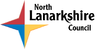 Logo resmi North Lanarkshire North Lanrikshire Siorrachd Lannraig a Tuath