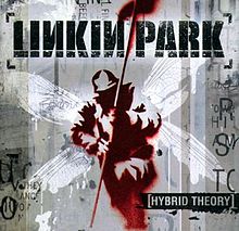 Lukisan stensil seorang prajurit bersayap yang membawa bendera. Nama artis (Linkin Park) muncul di atasnya sedangkan judul album dituliskan di bawah gambar tersebut.