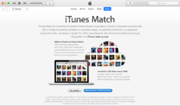 iTunes Match su macOS Sierra.