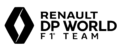 Il composit logo di Renault DP World F1 Team usato nella stagione 2020