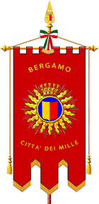 Gonfalone del Comune di Bergamo