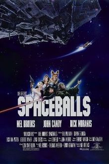 Poster tayangan pawagam filem Spaceballs