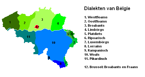 dialekten van Bèlgie