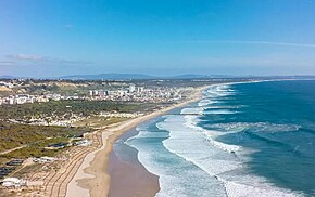 Vista panorâmica da Costa da Caparica