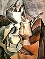 Natură moartă cu ciocolatieră Pablo Picasso, (1909) stil cubist