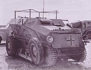 колёсно-гусеничный бронеавтомобиль Sd.Kfz. 254 африканского корпуса