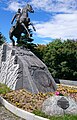 Памятник Скобелеву в сквере у Академии Генерального штаба МО РФ в Москве