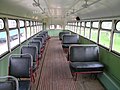 Трамвайный вагон МТВ-82: Пассажирский салон (вид в кормовую оконечность вагона)