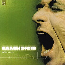 Обложка сингла Rammstein «Ich will» (2001)