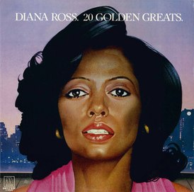 Обложка альбома Дайаны Росс «20 Golden Greats» (1979)