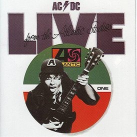 Обложка альбома AC/DC «Live from the Atlantic Studios» (1997)