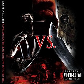 Обложка альбома различных исполнителей «Freddy vs. Jason (The Original Motion Picture Soundtrack)» (2003)