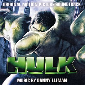 Обложка альбома Дэнни Эльфмана «Hulk (Original Motion Picture Soundtrack)» (2003)