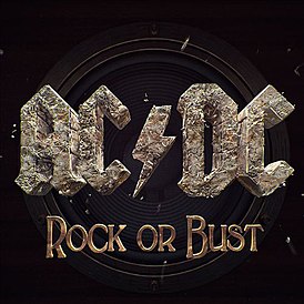Обложка альбома AC/DC «Rock or Bust» (2014)